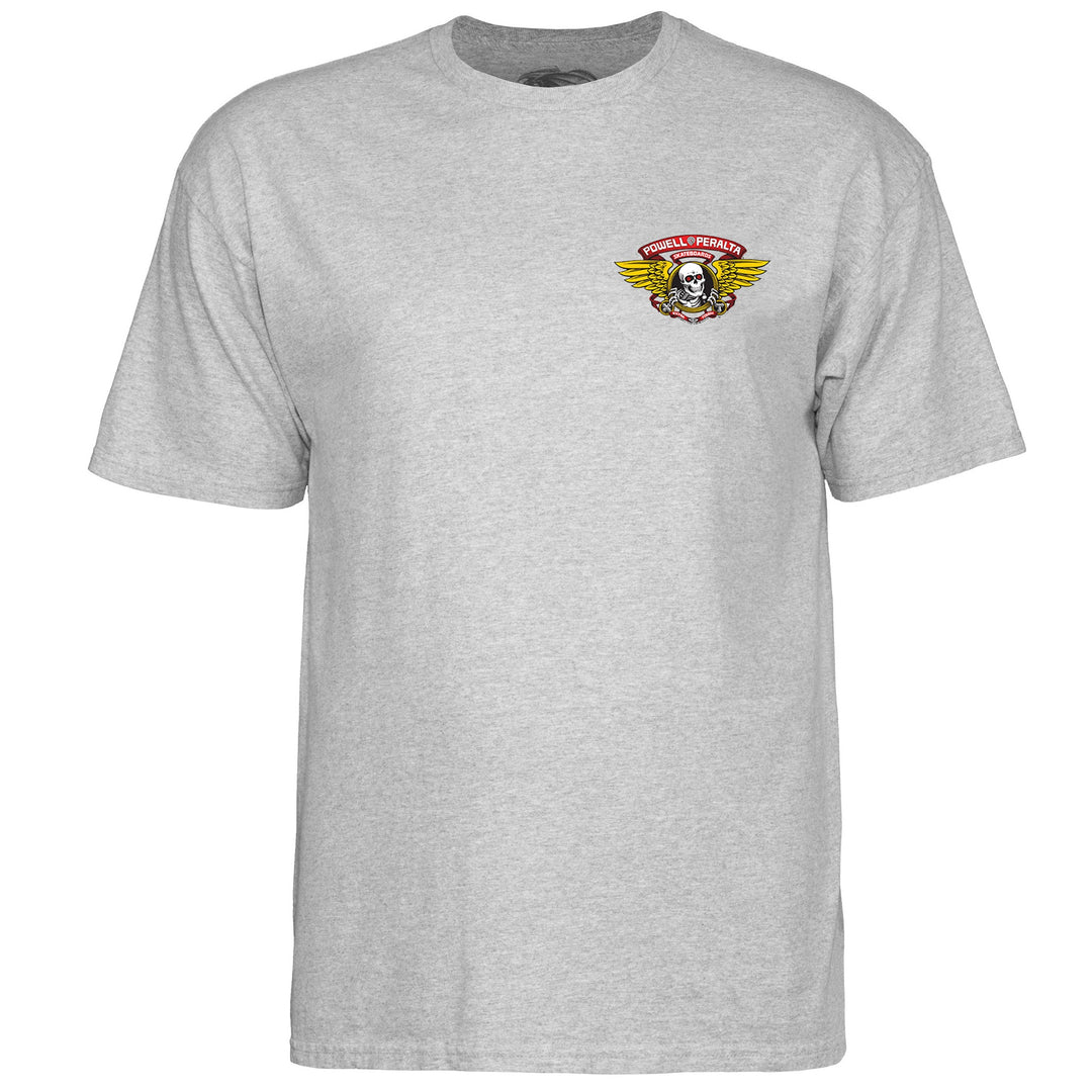 POWELL PERALTA Winged Ripper Tee Sport Gray