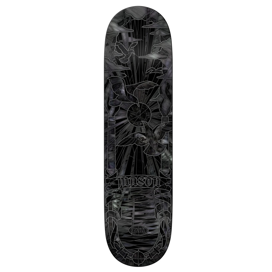 REAL Mason Black Sun Cathedral Deck 8.25