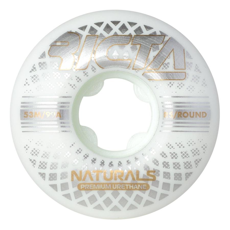 RICTA 53mm Reflective Naturals Round Wheels - Impact Skate