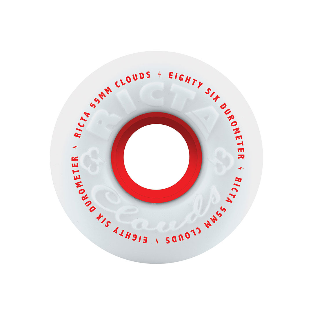 RICTA 55mm Clouds 86a Skateboard Wheels