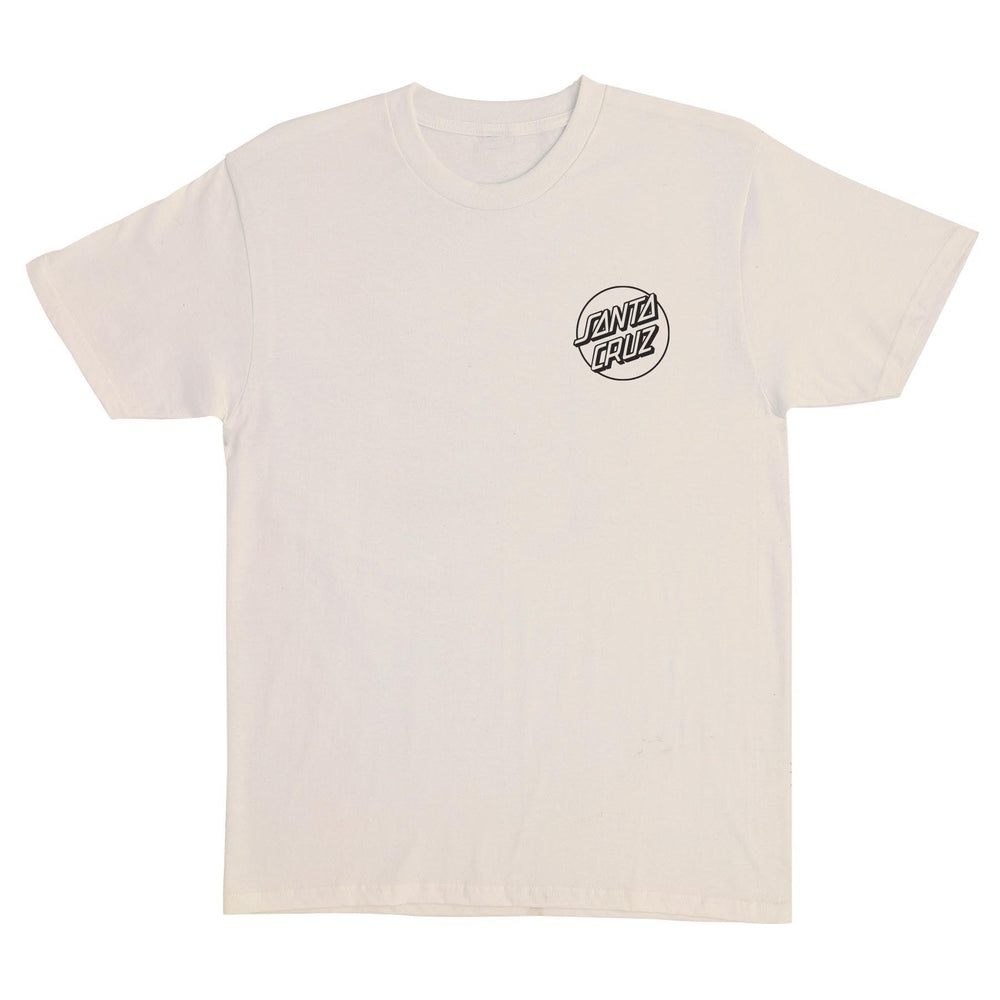 SANTA CRUZ Pace Ritual Hand Tee Natural - Impact Skate