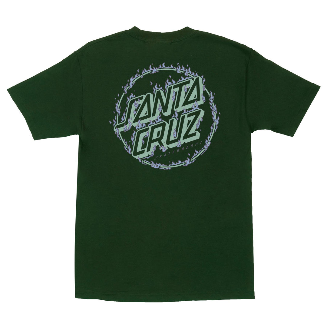 SANTA CRUZ Burnt Opus Oversized Tee Forest