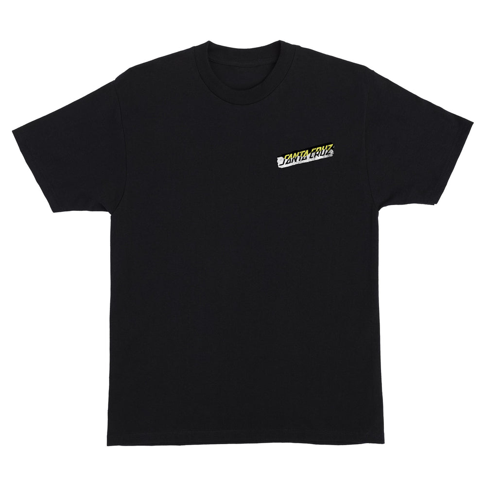 SANTA CRUZ Damaged Hand Tee Black