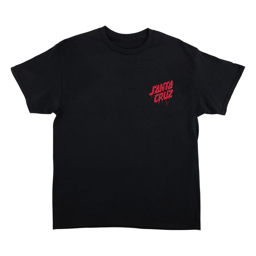 SANTA CRUZ Delfino Spotlight Dot Tee Black
