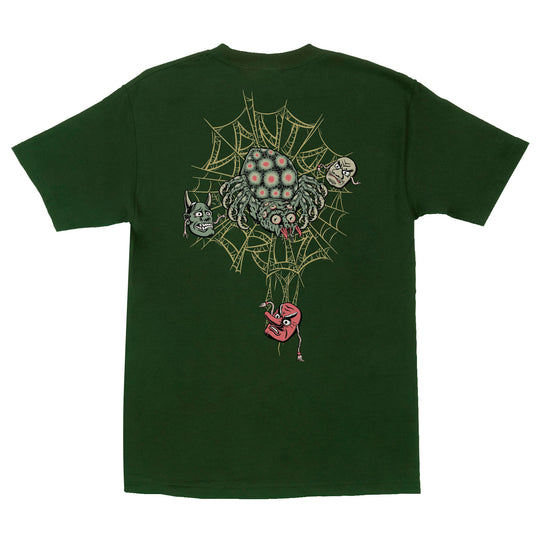 SANTA CRUZ Dressen Spider Tee Forest
