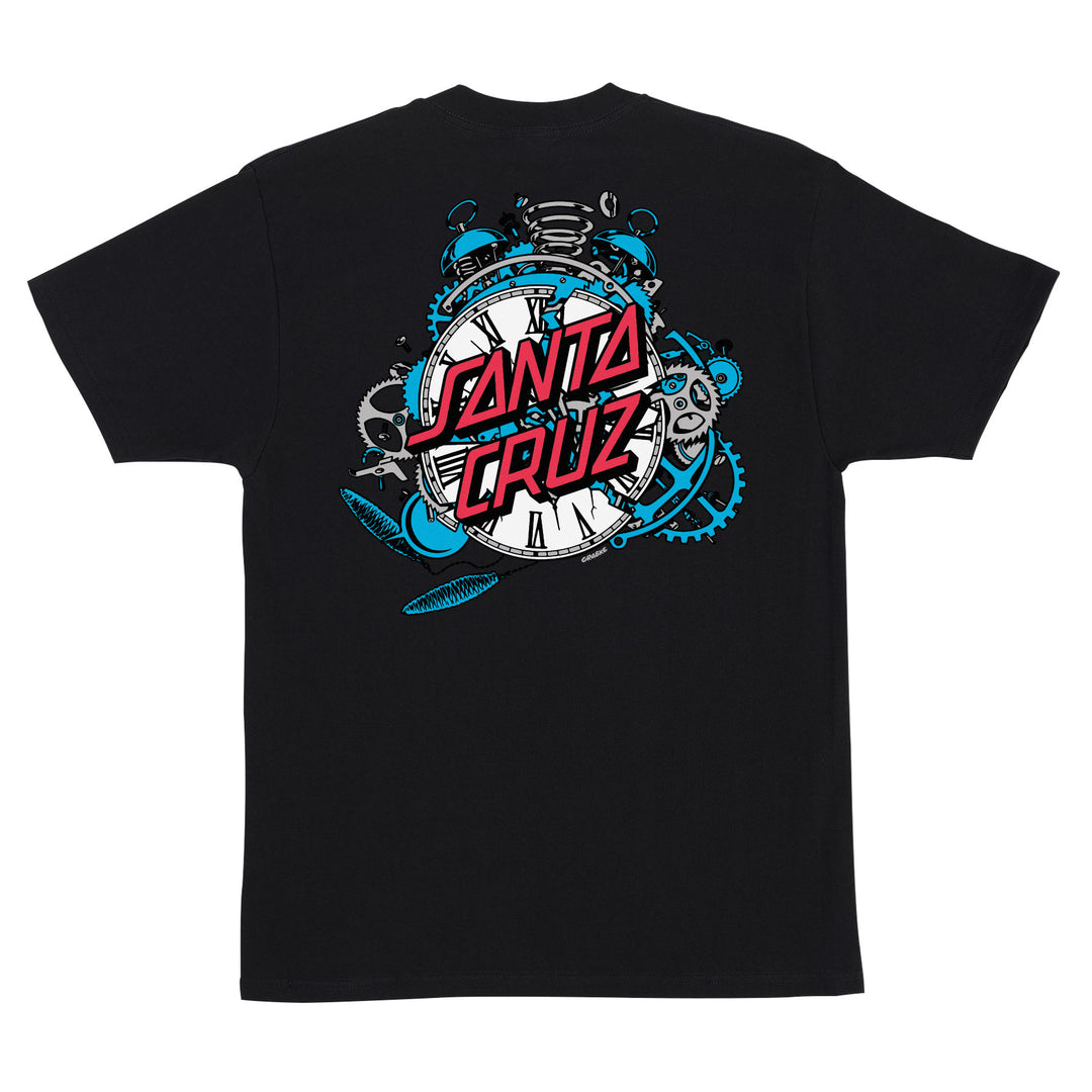 SANTA CRUZ Grabke Exploding Dot Tee Black