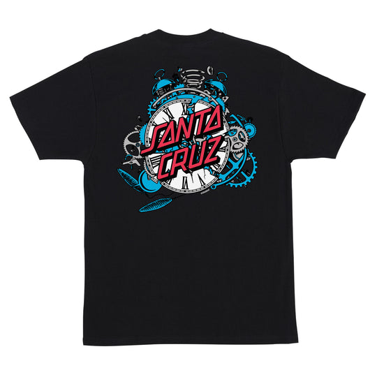 SANTA CRUZ Grabke Exploding Dot Tee Black