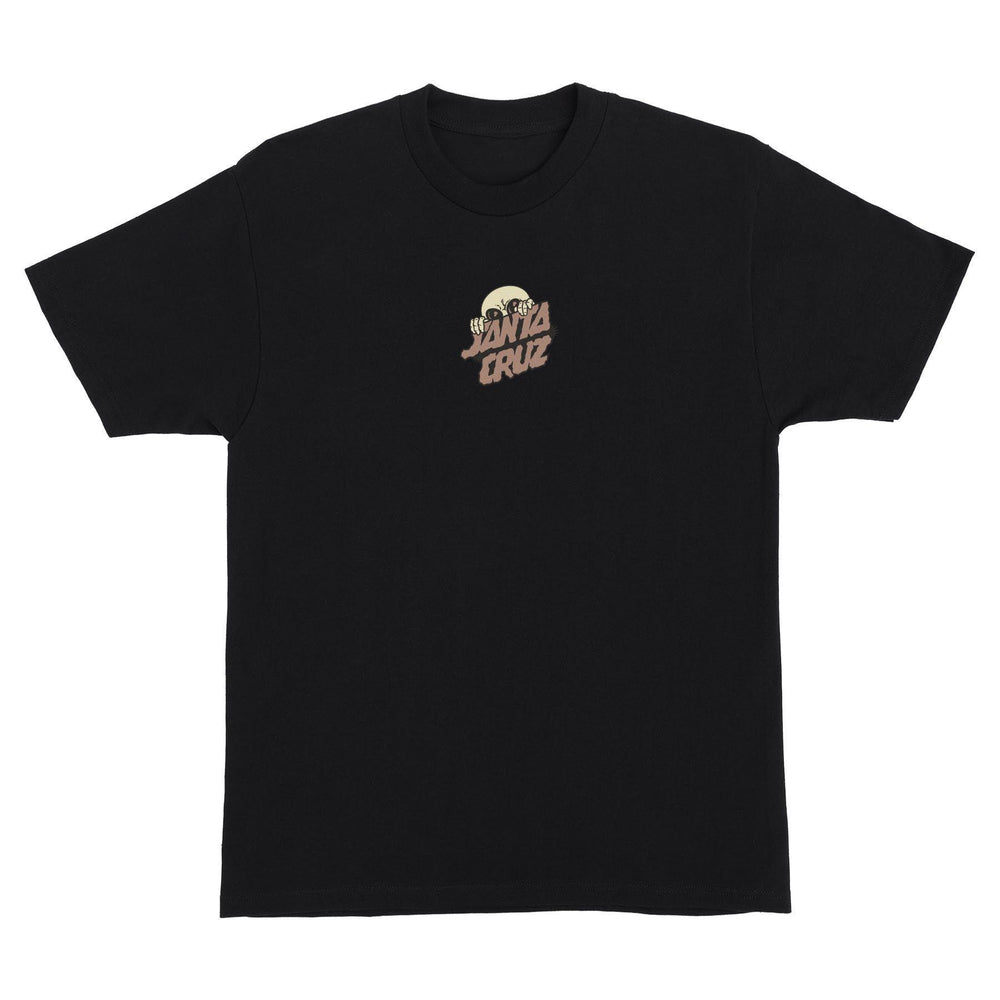SANTA CRUZ Knibbs Invasion Hand Tee Black