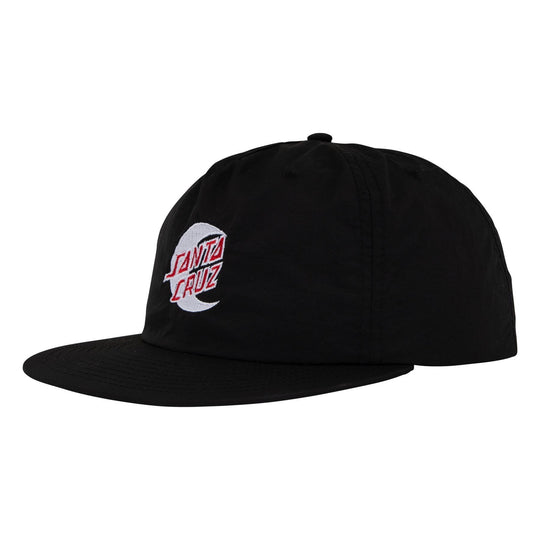SANTA CRUZ Mini Moon Dot Snapback Hat Black