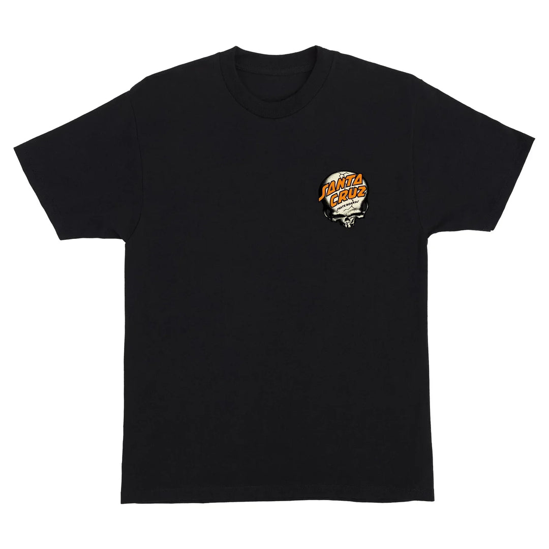 SANTA CRUZ O'Brien Screaming Reaper Tee Black