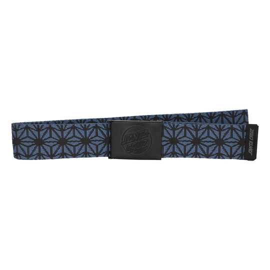SANTA Opus Dot Web Belt Blue Luck