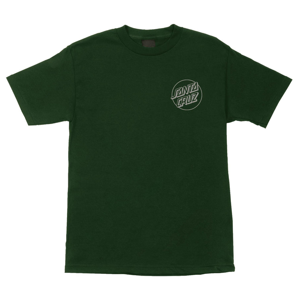 SANTA CRUZ Opus Dot Tee Forest/Grey