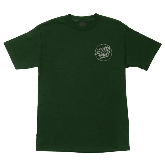 SANTA CRUZ Opus Dot Tee Forest/Grey