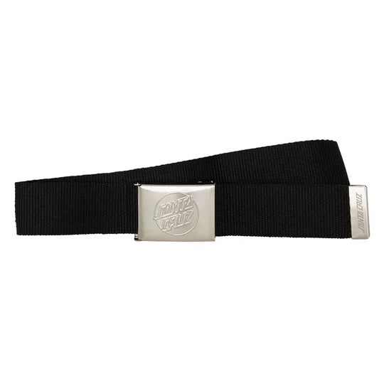 SANTA CRUZ Opus Dot Web Belt Black