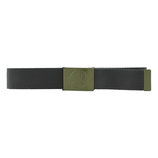 SANTA CRUZ Opus Dot Web Belt Grey/Army