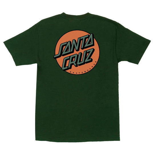 SANTA CRUZ Other Dot Tee Forest/Orange