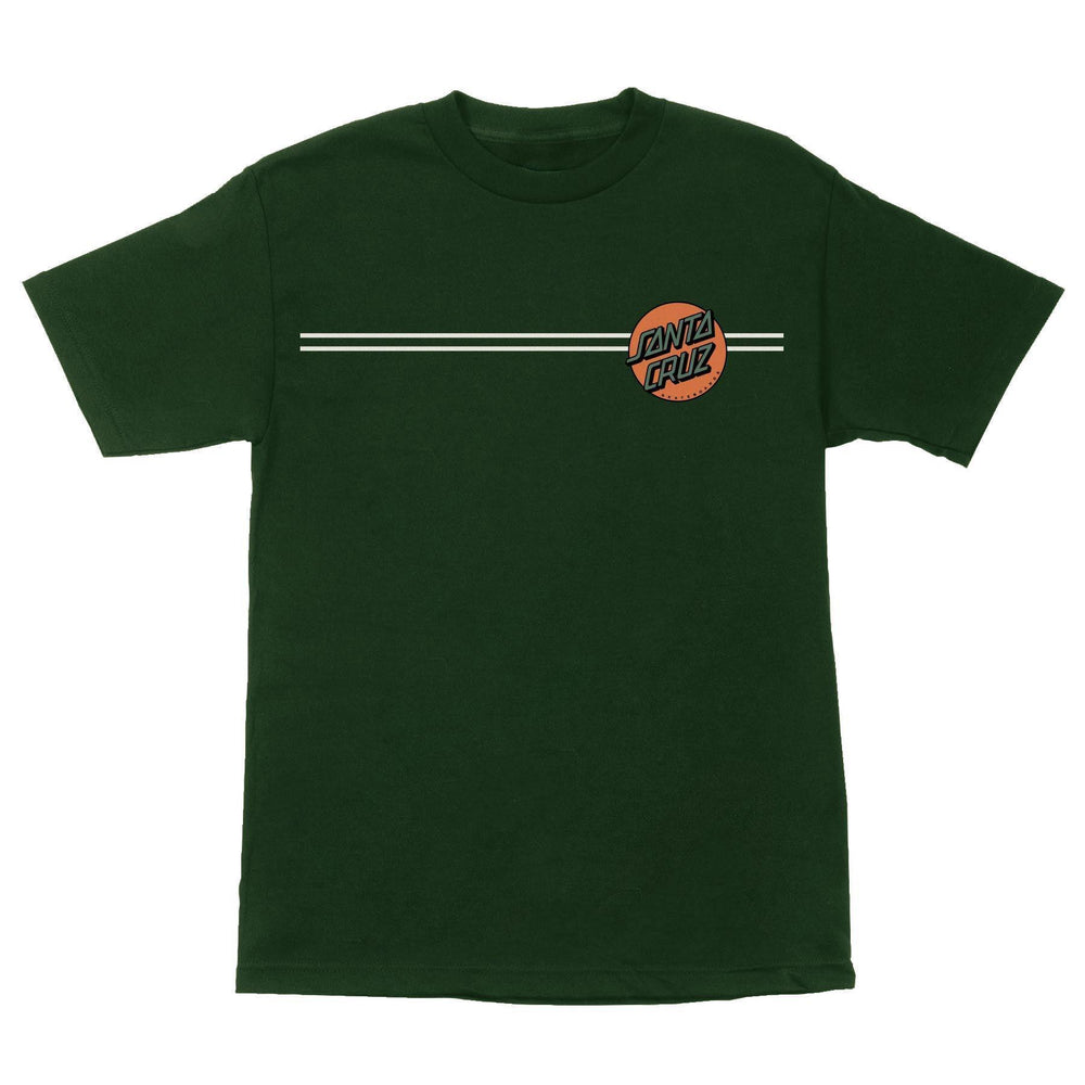 SANTA CRUZ Other Dot Tee Forest/Orange