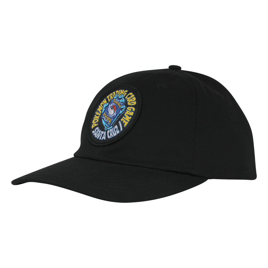 SANTA CRUZ x Pokémon TCG Hand Snapback Hat Black