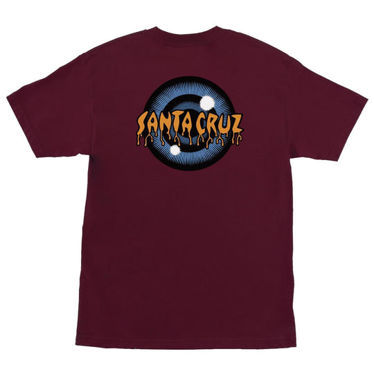 SANTA CRUZ Roskopp Iris Tee Maroon