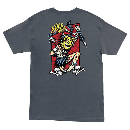 SANTA CRUZ Salba Voodoo Frame Tee Black