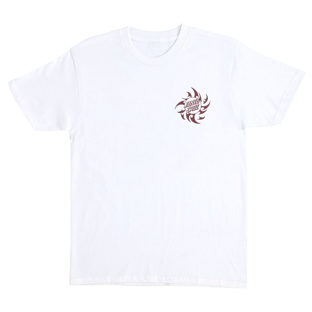 SANTA CRUZ Scourge Hand Tee White