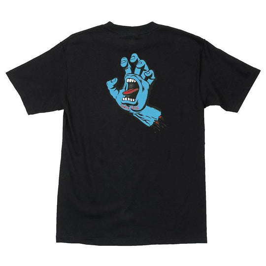 SANTA CRUZ Screaming Hand Tee Black