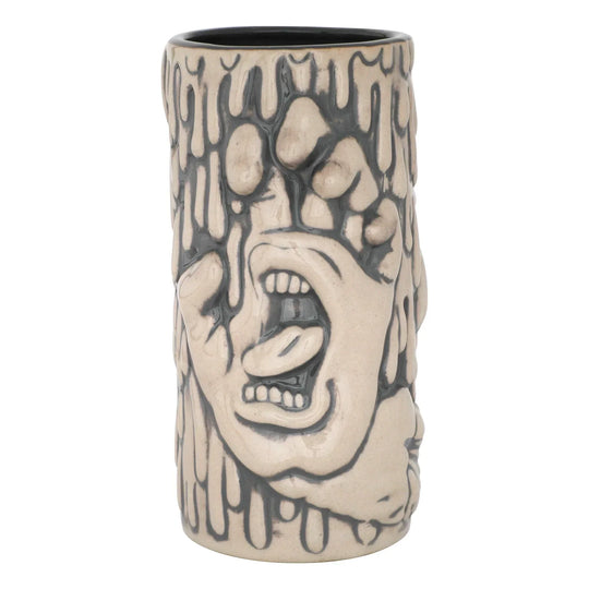 SANTA CRUZ Screaming Hand Tiki Mug Sandstone