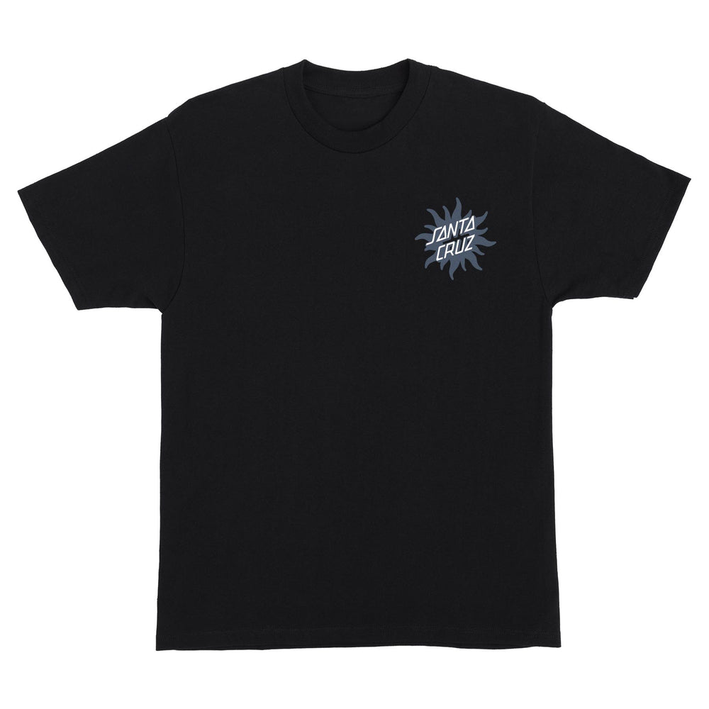 SANTA CRUZ Strange Check Dot Tee Black