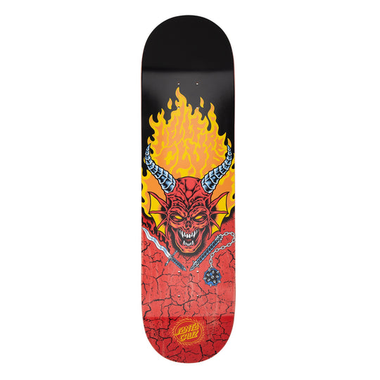 SANTA CRUZ Stranger Things Hellfire Club Deck 8.25