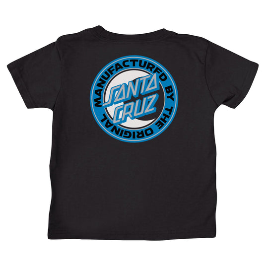 SANTA CRUZ Toddler MFG Moon Dot Tee Black