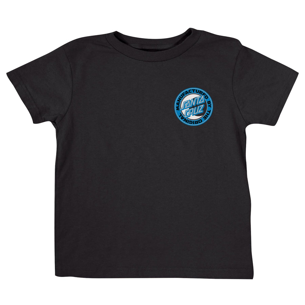 SANTA CRUZ Toddler MFG Moon Dot Tee Black
