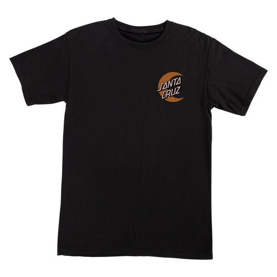 SANTA CRUZ Women's Moon Dot Relaxed Tee Black