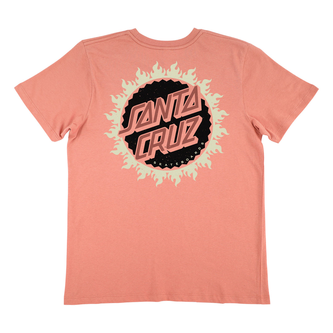 SANTA CRUZ Women's Outburst Tee Dusty Rose
