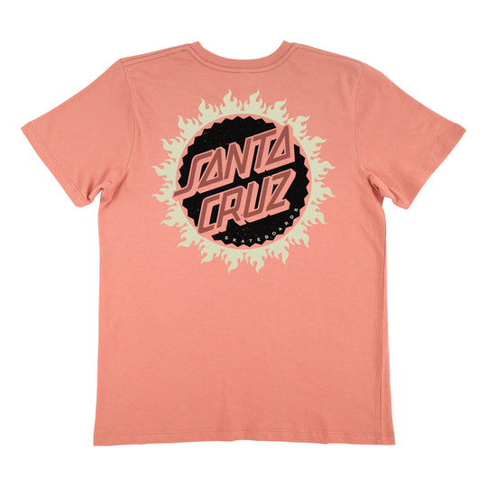 SANTA CRUZ Women's Outburst Tee Dusty Rose