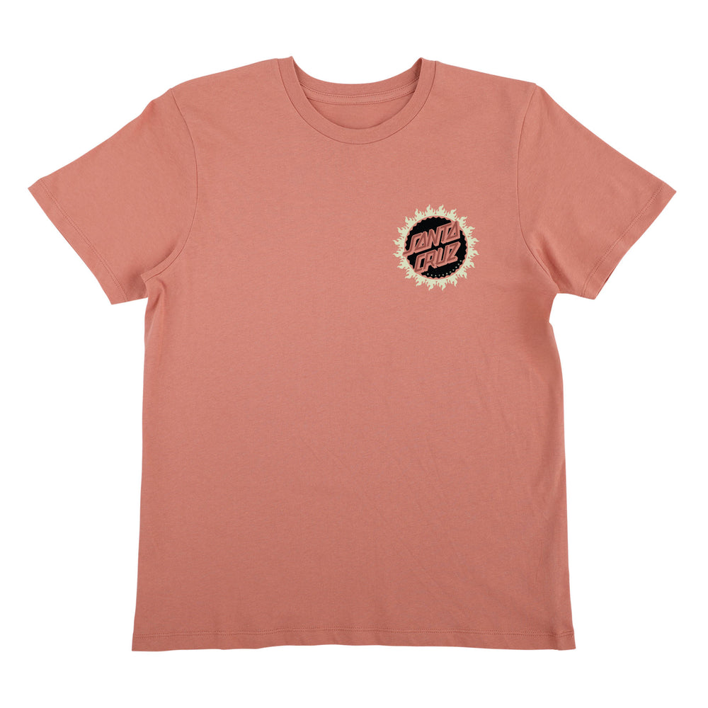 SANTA CRUZ Women's Outburst Tee Dusty Rose