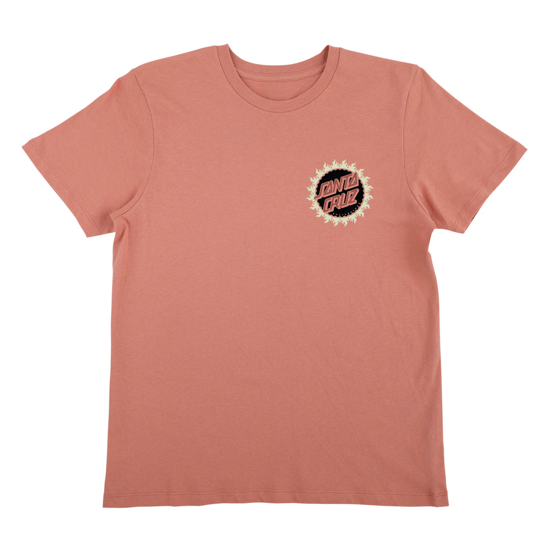 SANTA CRUZ Women's Outburst Tee Dusty Rose