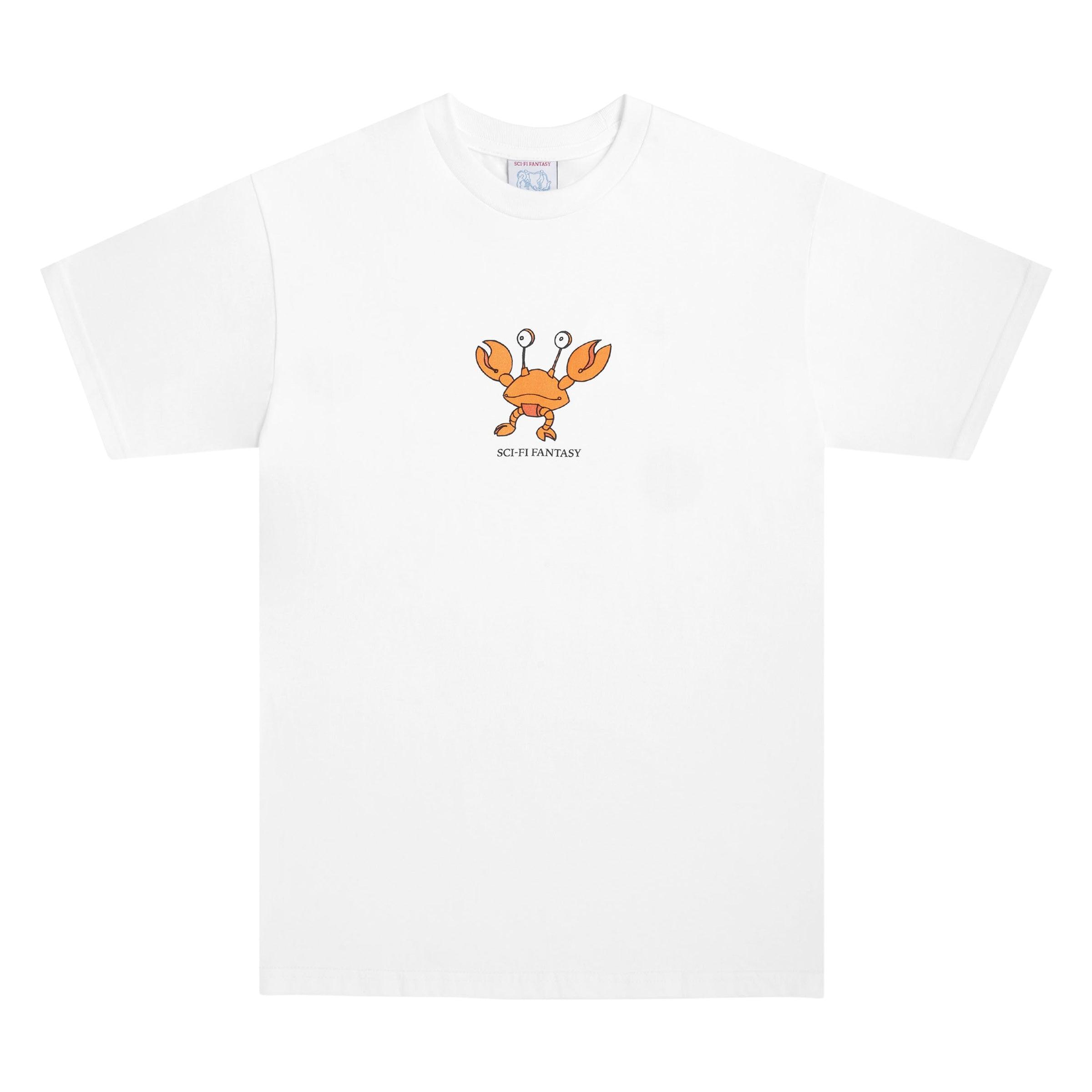 SCI-FI FANTASY Crab Tee White - Impact Skate