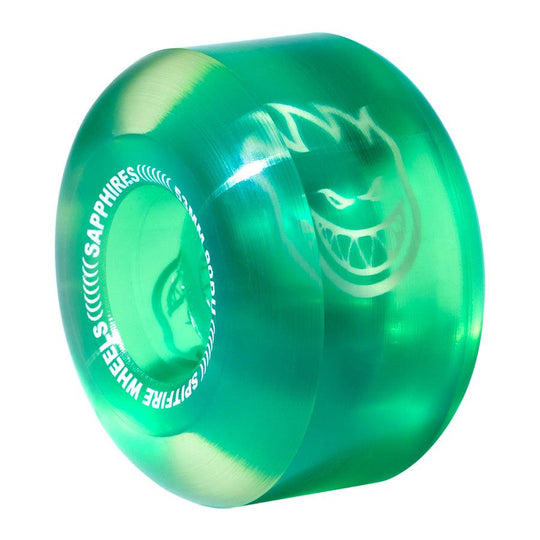 SPITFIRE 53mm Sapphire Clear Green Wheels - Impact Skate