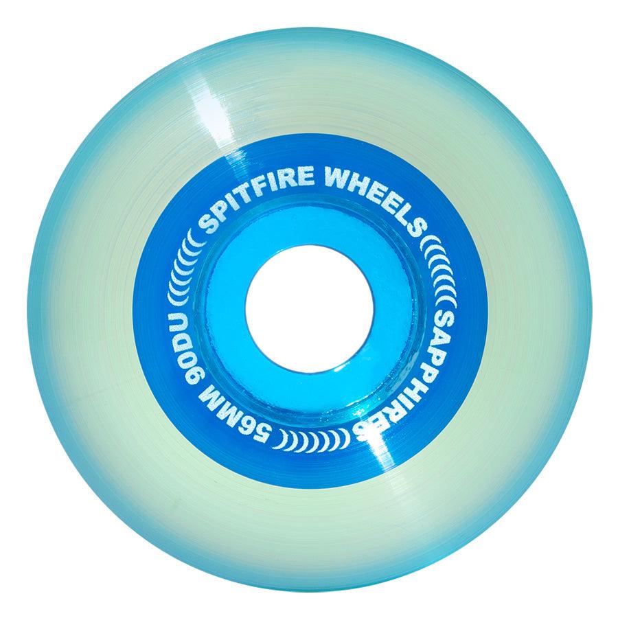 SPITFIRE 56mm Sapphire Clear Blue Wheels - Impact Skate