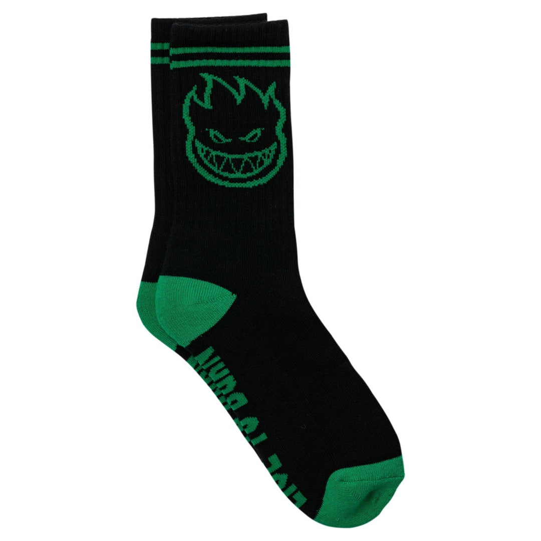 SPITFIRE Bighead Socks Black/Green - Impact Skate