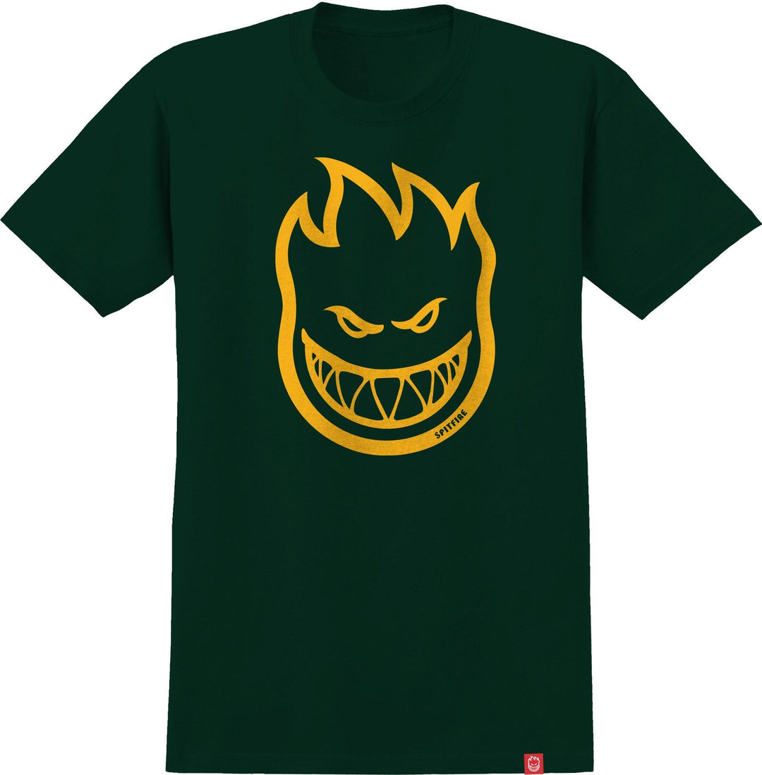 SPITFIRE Youth Bighead Tee Forest Green - Impact Skate