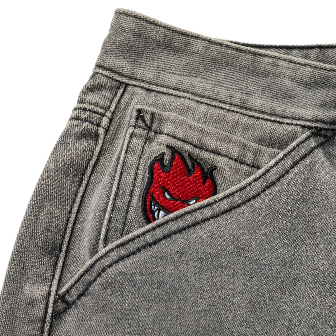 SPITFIRE Bighead Fill Denim Pants Grey Wash