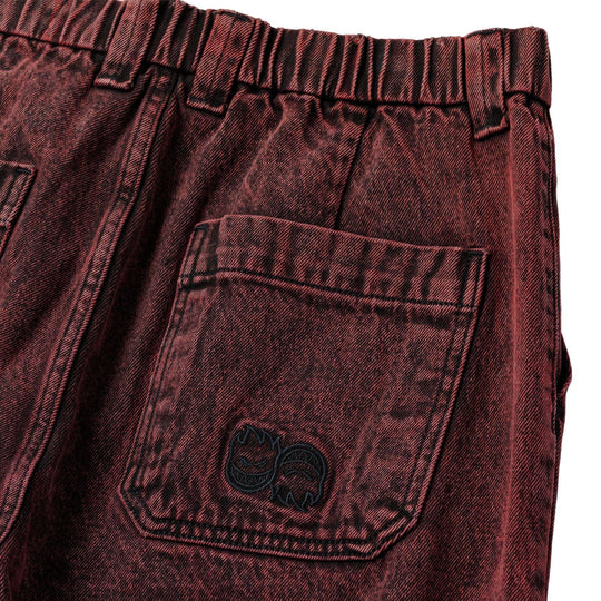 SPITFIRE Eternal Denim Pants Red Overdye