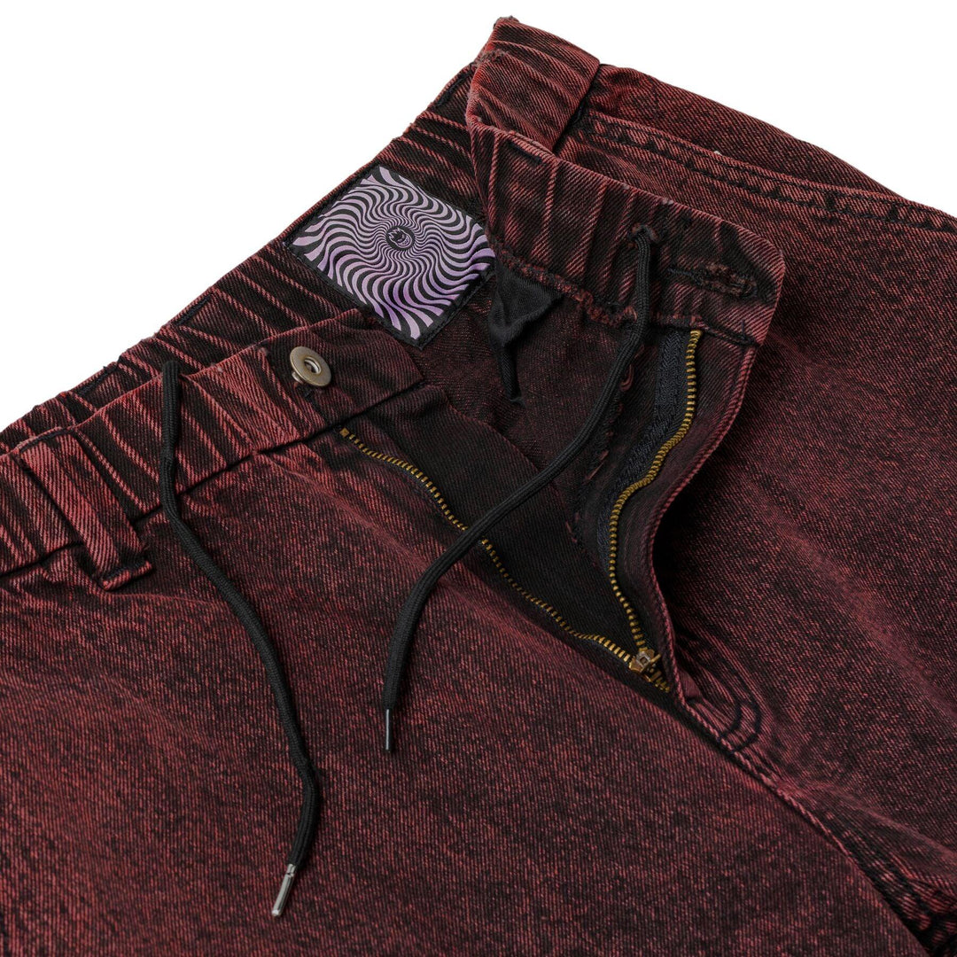 SPITFIRE Eternal Denim Pants Red Overdye