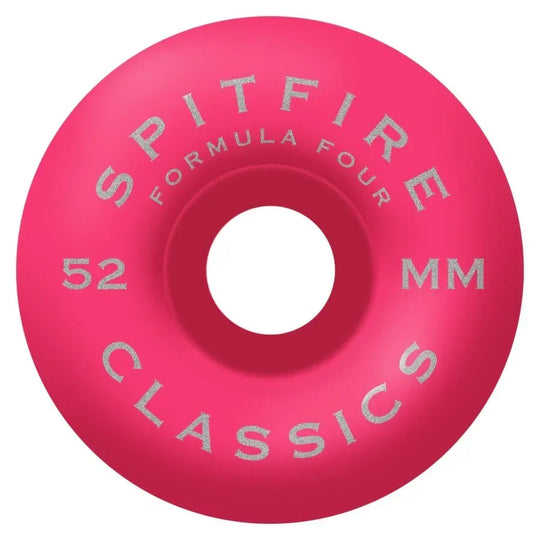 SPITFIRE 52mm Floral Classic Formula Four Wheels Pink