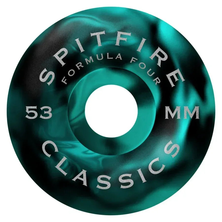 SPITFIRE 53mm Floral Classic Formula Four Wheels Swirl
