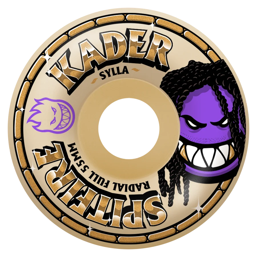 SPITFIRE 55mm Kader Rolly Radial Full Formula Four Skateboard Wheels
