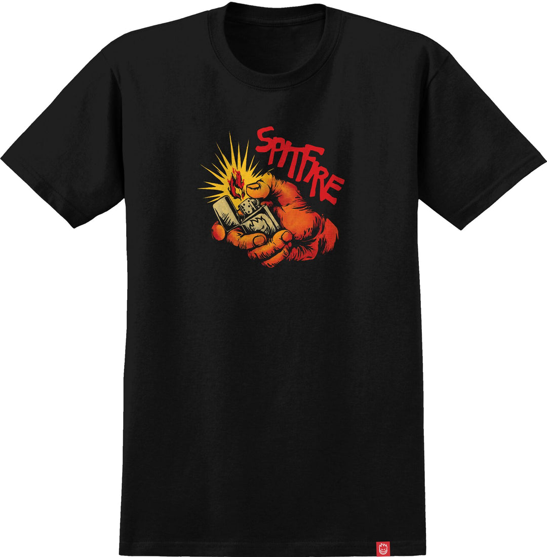 SPITFIRE Light Em Up Tee Black