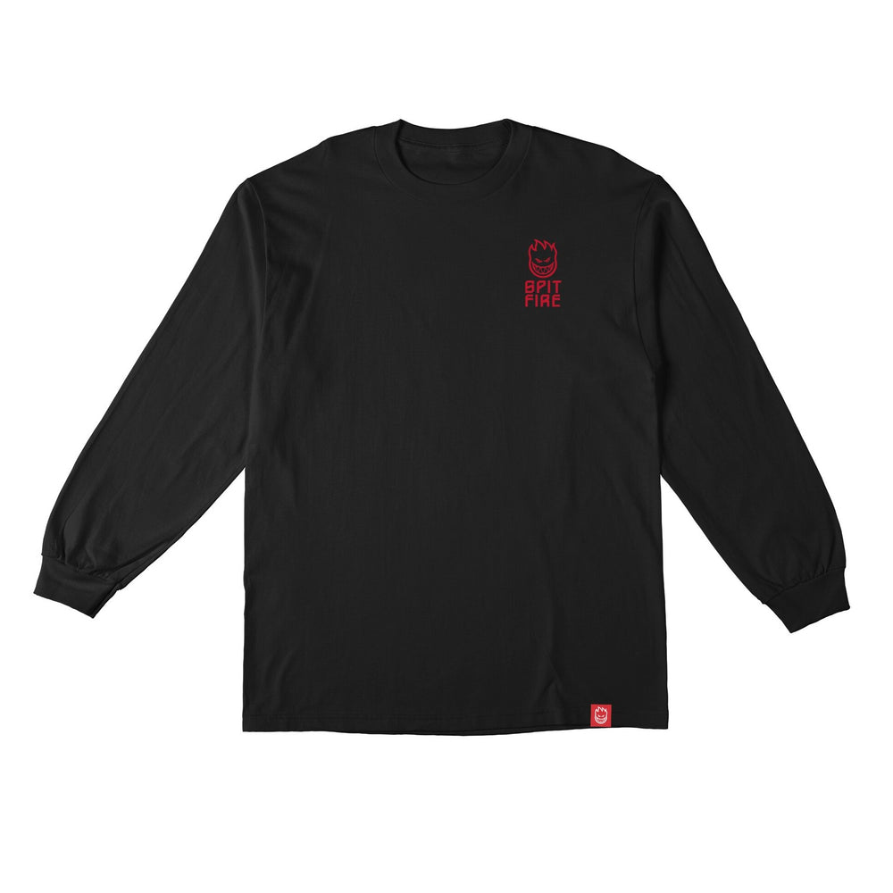 SPITFIRE LTB Arch III Longsleeve Black/Red