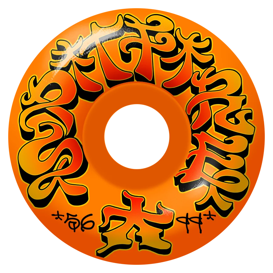 SPITFIRE 56mm Savie II Classic Full Formula Four Skateboard Wheels Orange